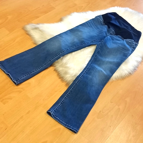 Isabel Maternity Boot Cut Jeans-#1156 - Picture 8 of 10